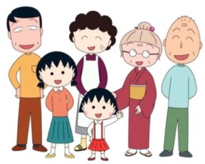 ちびまる子ちゃんの家族の画像