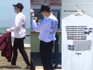 BTS,原爆Tシャツの画像