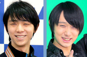 羽生結弦と羽生ゆずれないの画像
