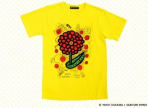 大野智 草間彌生 チャリTシャツ