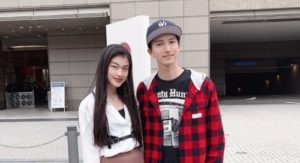 田口淳之介と美優梨の画像